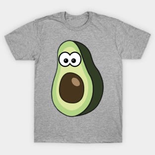 Funny avacado suprised look T-Shirt